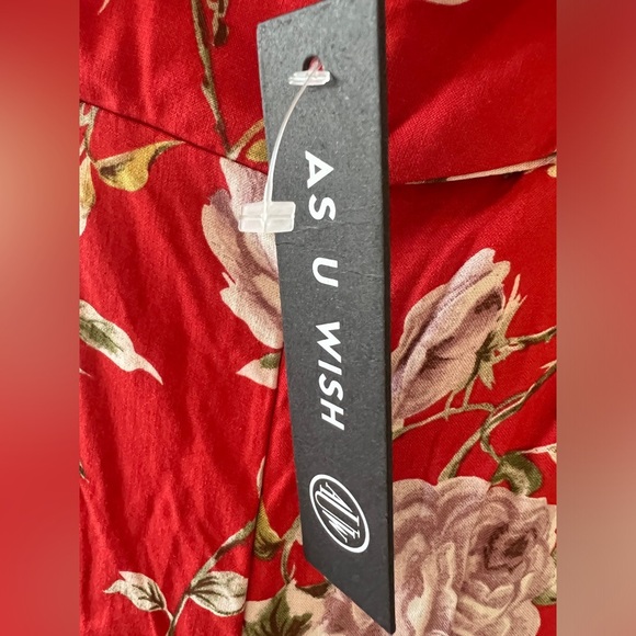 As U Wish Red Sweetheart Midi Dress - Picture 8 of 8